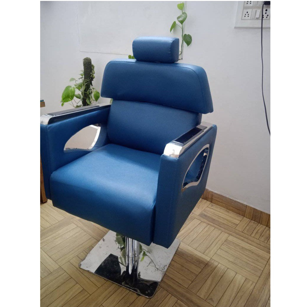 Designer Height Adjustable Salon Chair with Seat Recliner and 360 Rotation