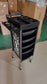 Stylish Multipurpose Salon Trolley with 6 shelves Color Black