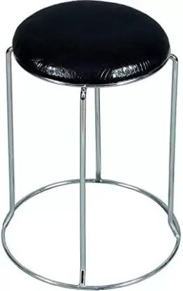 Steel Bar Stool with Cushion Seat for Salon, home, office