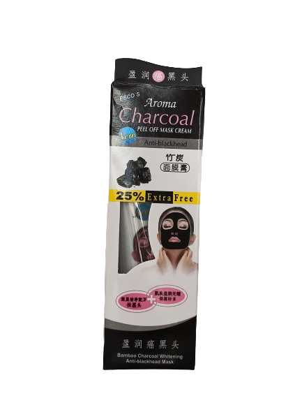 Eeco's Aroma Charcoal Peel Off Face Mask - 130 g + 25% extra