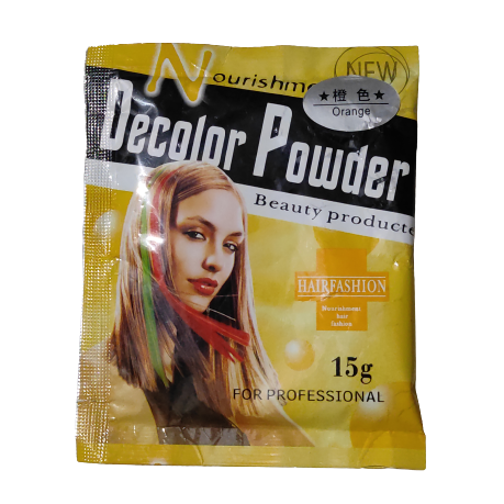 Decolor Powder Orange Hair Color
