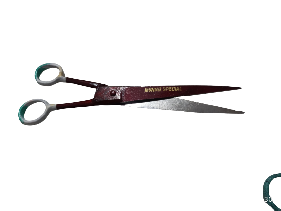 Munna Professional Salon Barber Hair Cutting Scissor Carbon Steel Used for Hair Cutting and Styling 7 inches