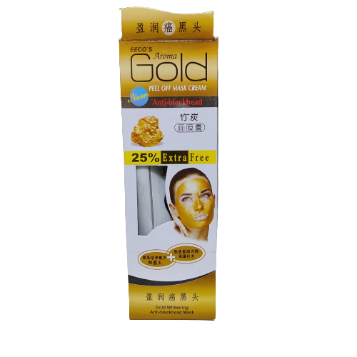 Eeco's Aroma Gold Peel Off Face Mask - 130 g + 25% extra