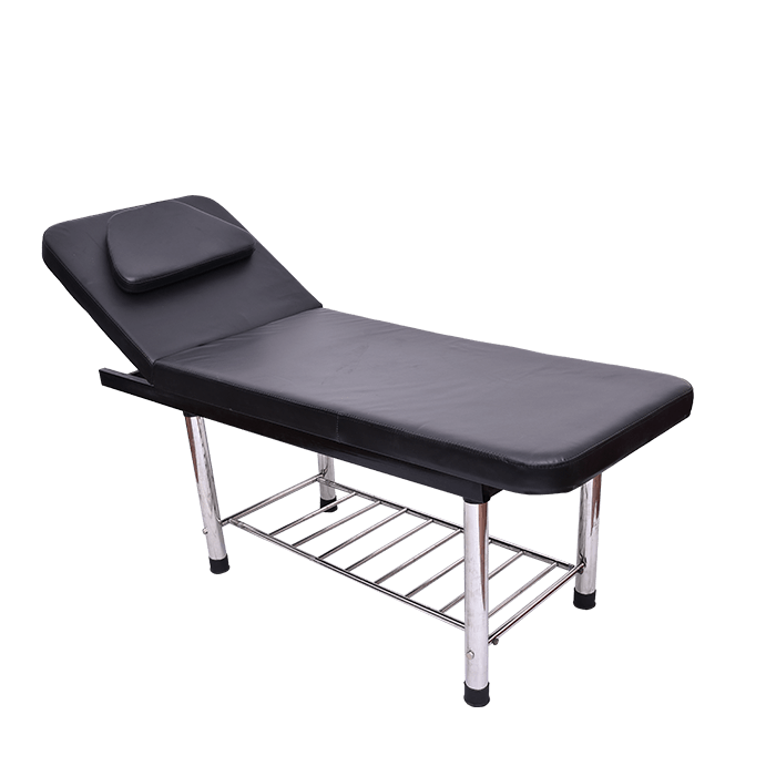 Salon Massage Bed / Beauty Parlor and Spa Massage Bed/ Steel Base Massage Table