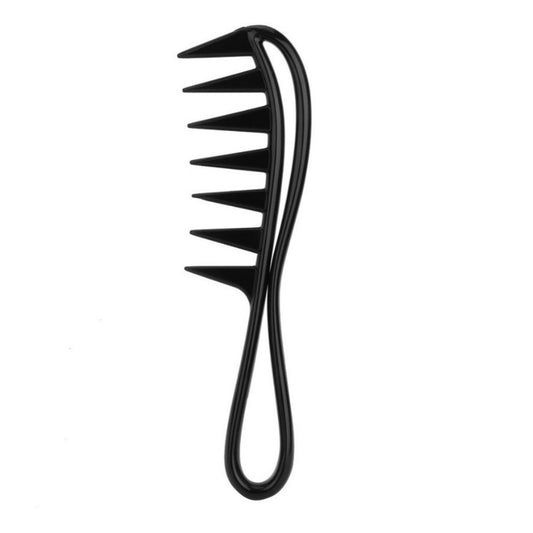 Hair Care Detangling Wide Teeth Comb Hairdressing Styling Tool Pack of 1pc- Black Styling Hair Comb