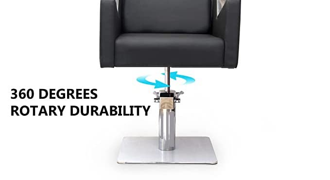 Hydraulic Height Adjustable pump  with stainless steel square base for salon chair