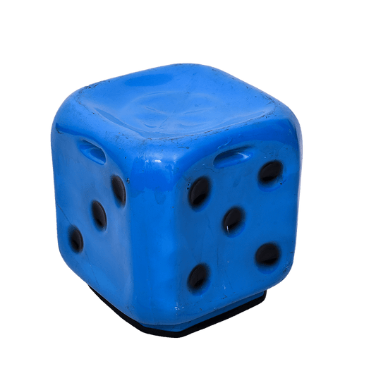 Plastic Ludo Dice Stool for Parlor / Cube Seating Stool (Pack of 1)