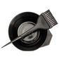 Professional Hair Color Tools: Hair Coloring Dye Brush with Hair Color Mixing Bowl (200 ml)  - Set of 2 Pieces