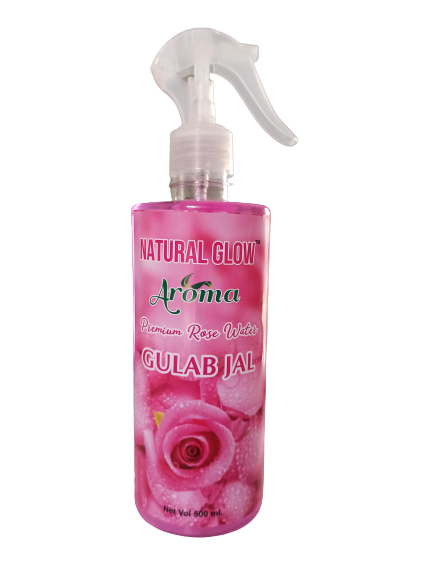 Natural Glow Aroma Premium Rose Water- Gulabjl- 500 ml