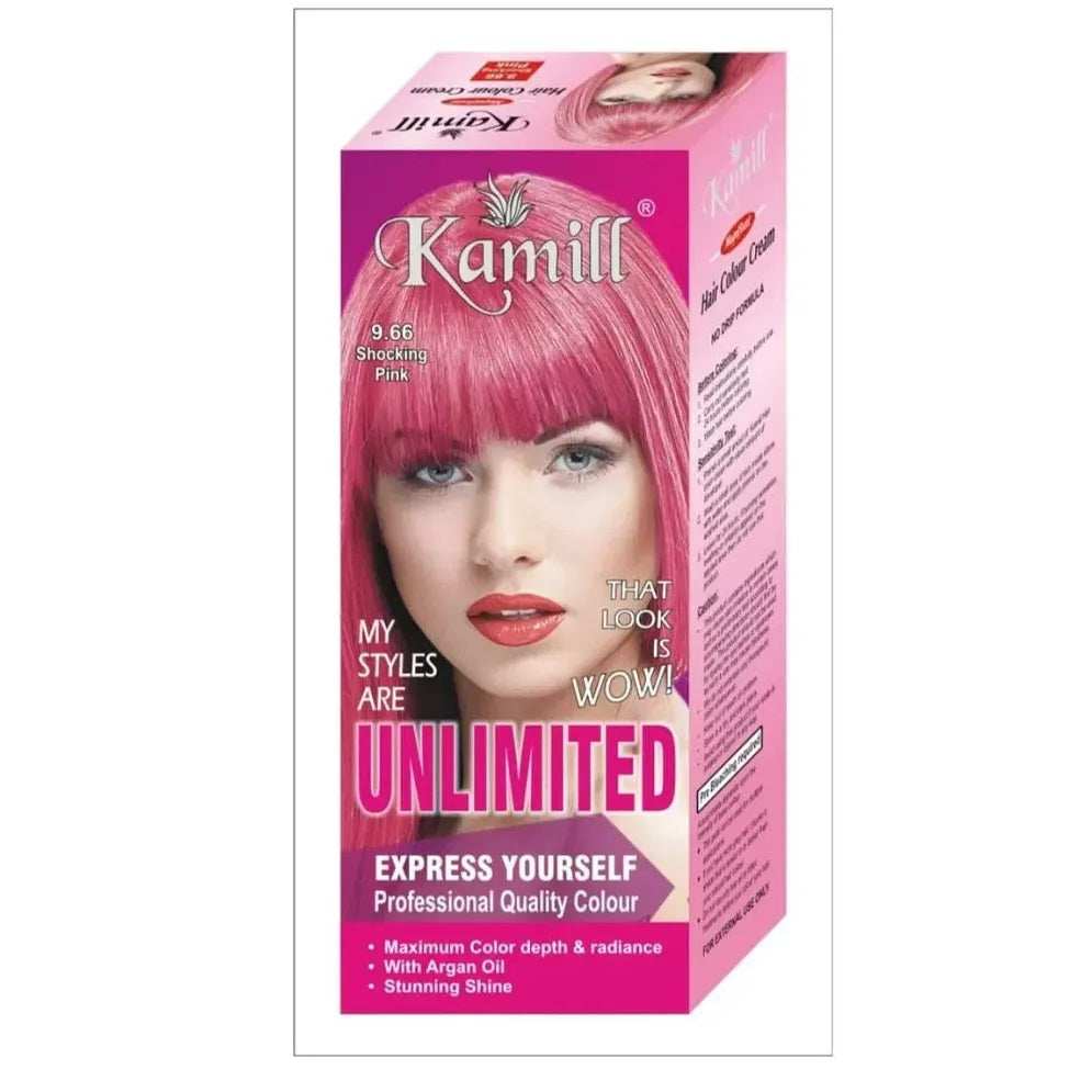 Kamill Pink Hair Color- 9.66 , 50 ml+ 50 ml (Pack of 1)