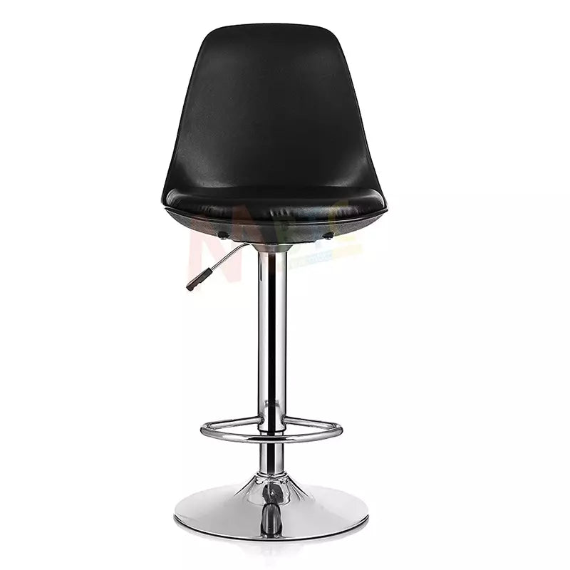 Hydraulic Metal Bar Stool , Height Adjustable Hydraulic Stainless Steel Stool for Salon, Parlor and Offices , Hair Cutting Chair/Stool