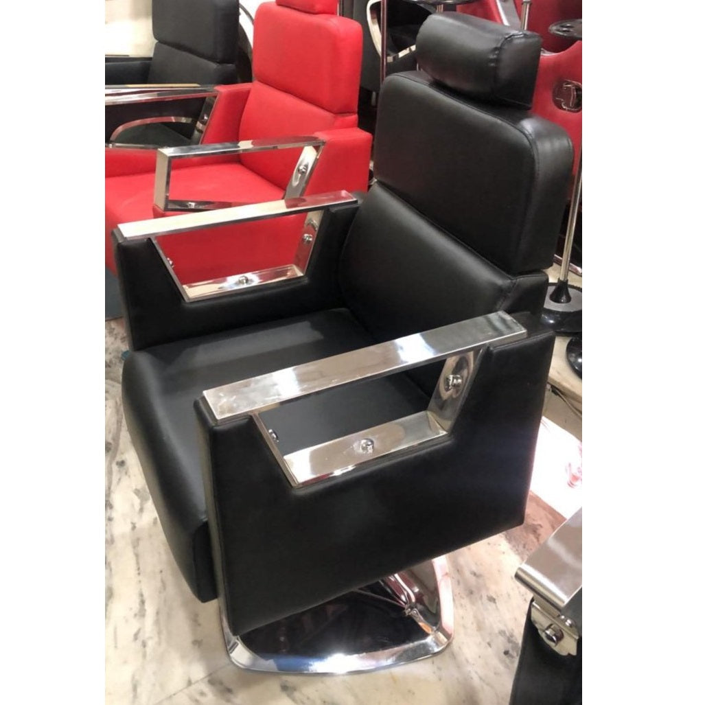 Salon Hair Cutting Chair, Makeup Chair, Barber Chair With Hydraulic Base and Pushback System