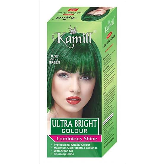 Kamill Glory Green Hair Color - 8.38 , 50 ml +50 ml ( pack of 1)