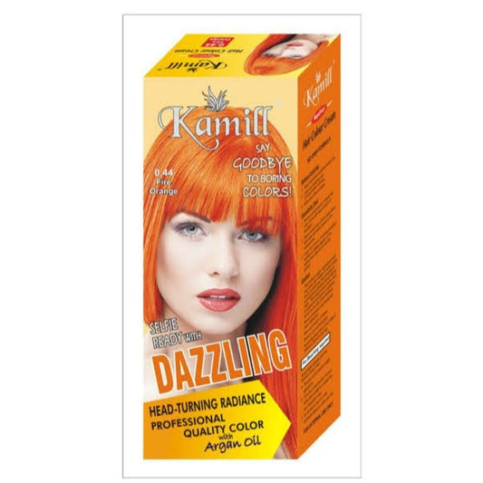 Kamill Dazzling Organge Hair Color- 0.44, 50 ML+ 50 ML (PACK OF 1)