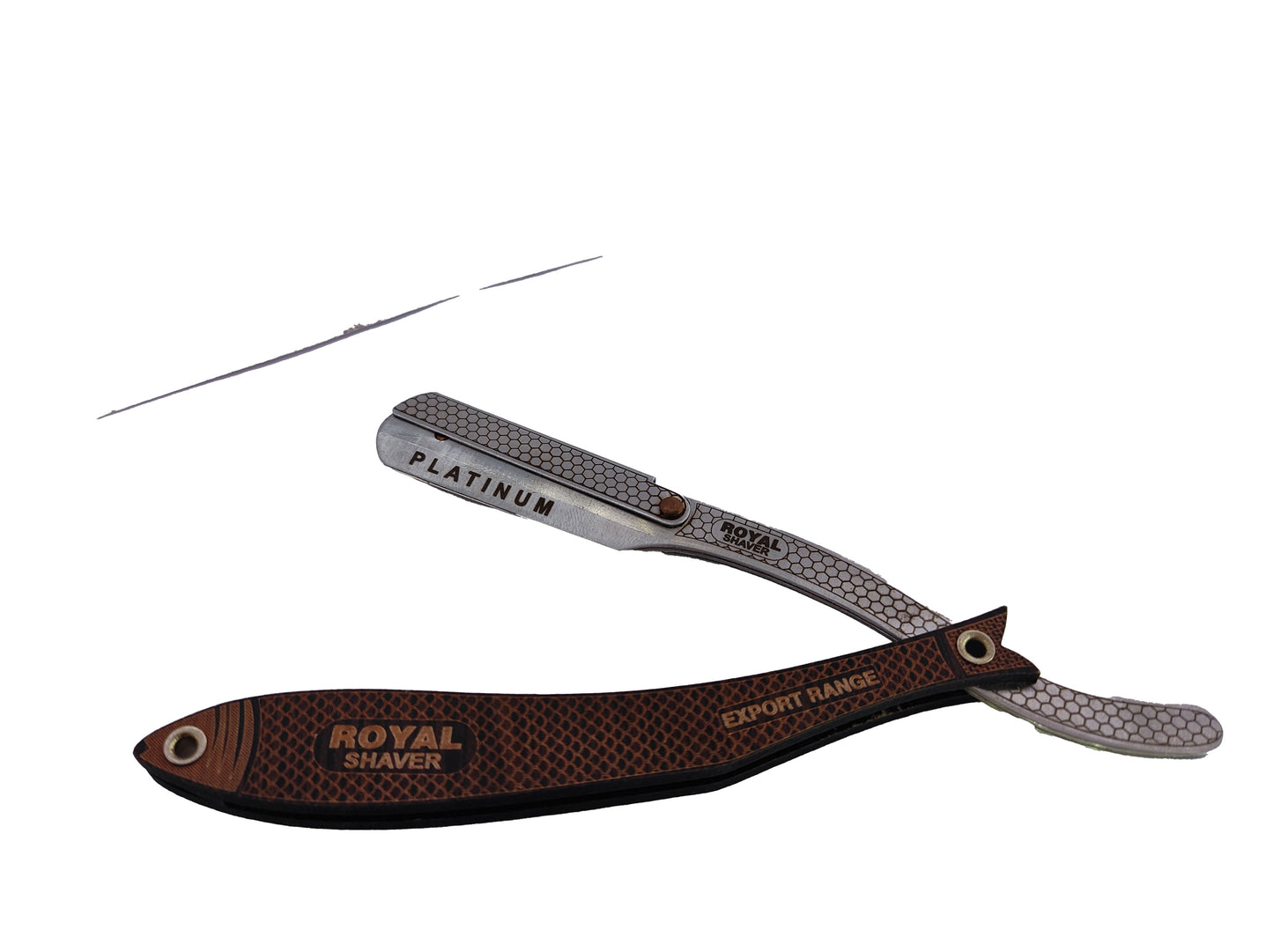 Royal Razor Shavette for Professional Salon, Wooden razor