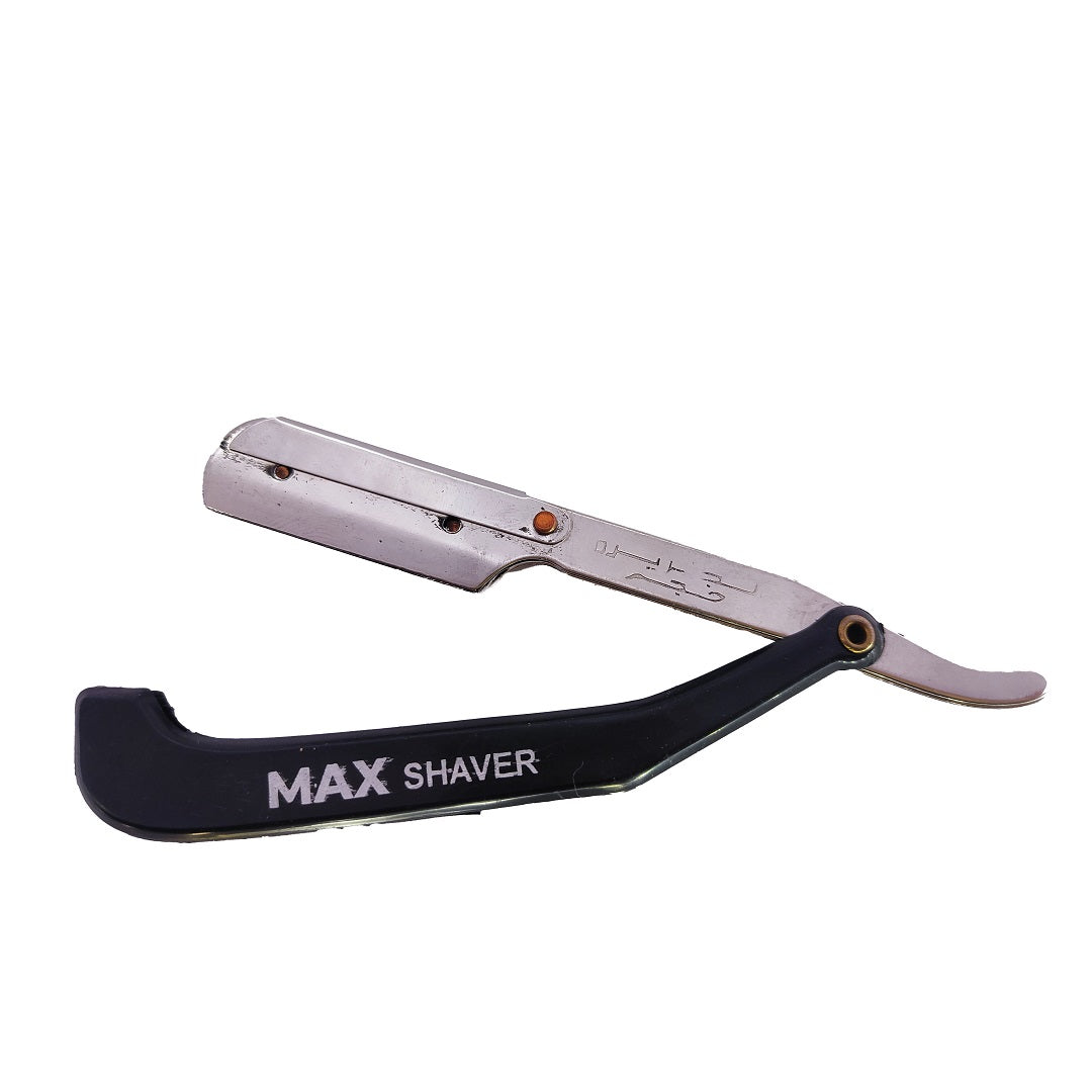 Max Shaver Barber Razor Professional Small Size stainless Steel Straight Edge Barber Razor With Blade